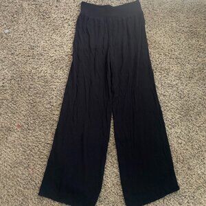 Cute, black, flowy pants, Shade & Shore